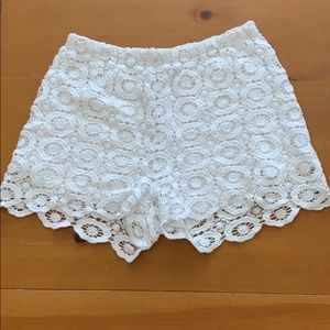 !! SOLD!! Bar III Lace Shorts